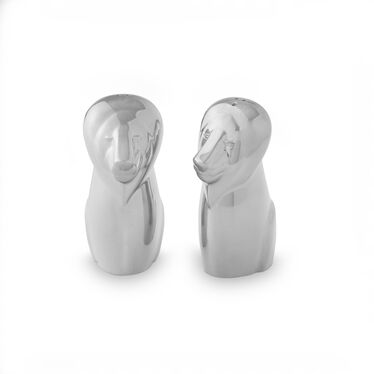 Fine Dining Tableware - Salt and Pepper Kissing Shaker by Nambe