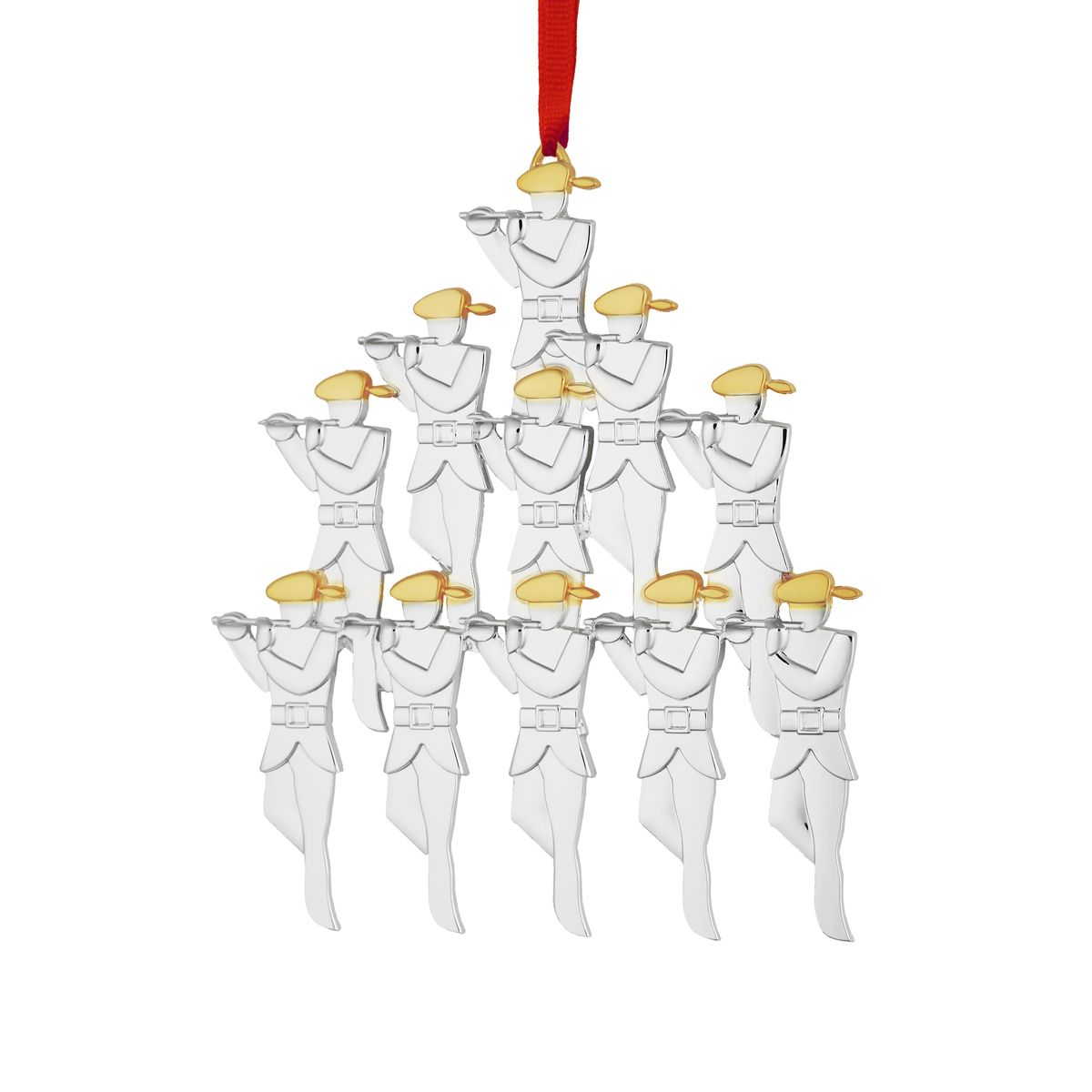 Twelve Days of Christmas Ornament: Eleven Pipers Piping image number null