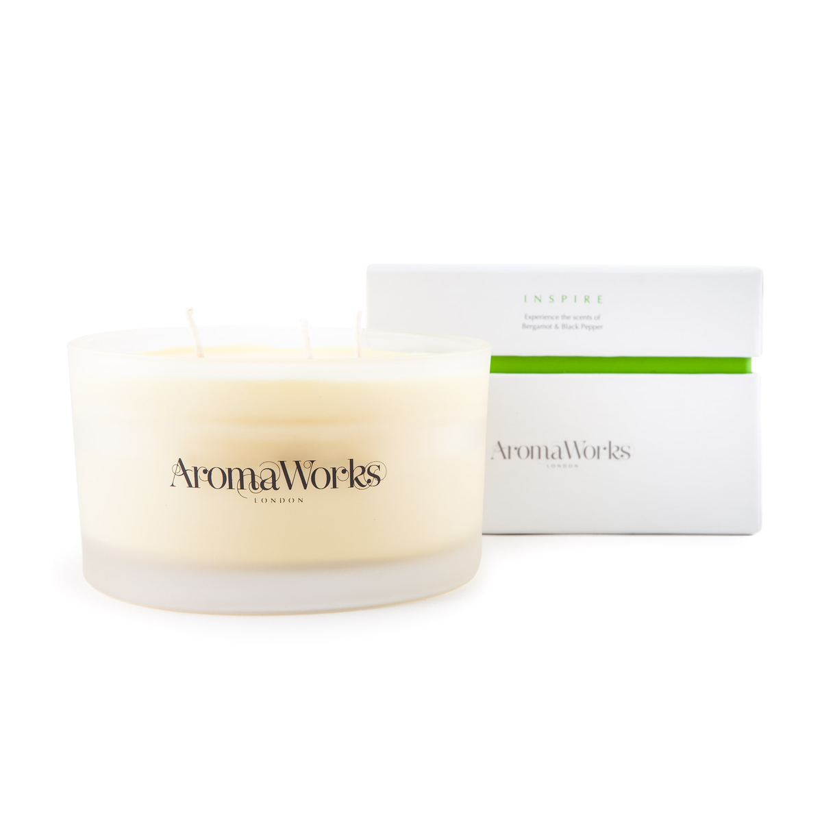 Signature 3-Wick Candle - Inspire image number null