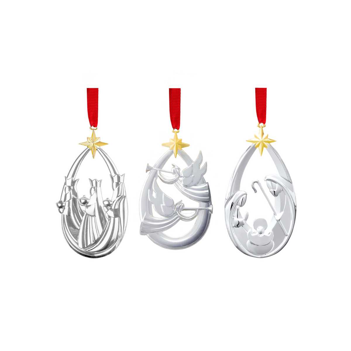 Nativity Ornament Trio image number null